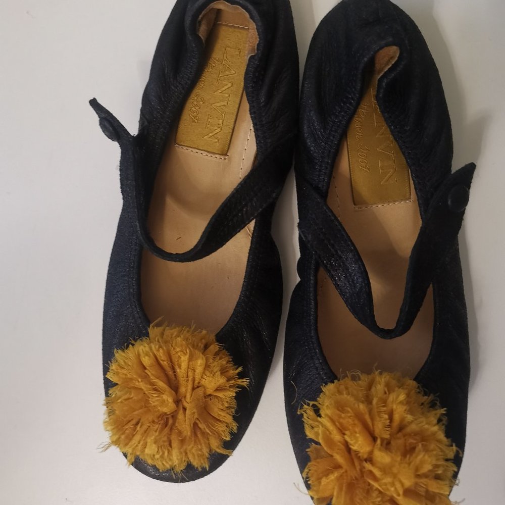 Lanvin Mary Jane Flats 5